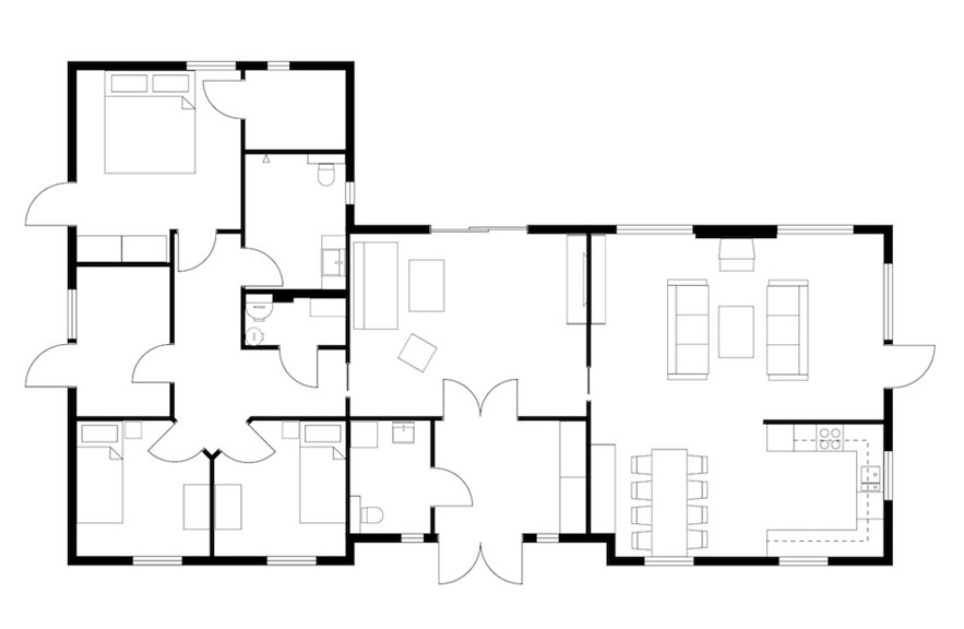 Villa Type A Floor Plan