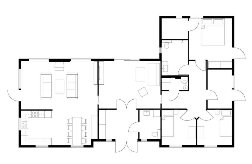 Villa Type B Floor Plan